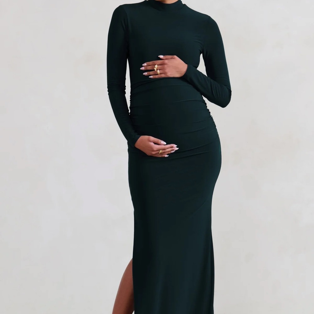 Chic Long Sleeve Black Dress